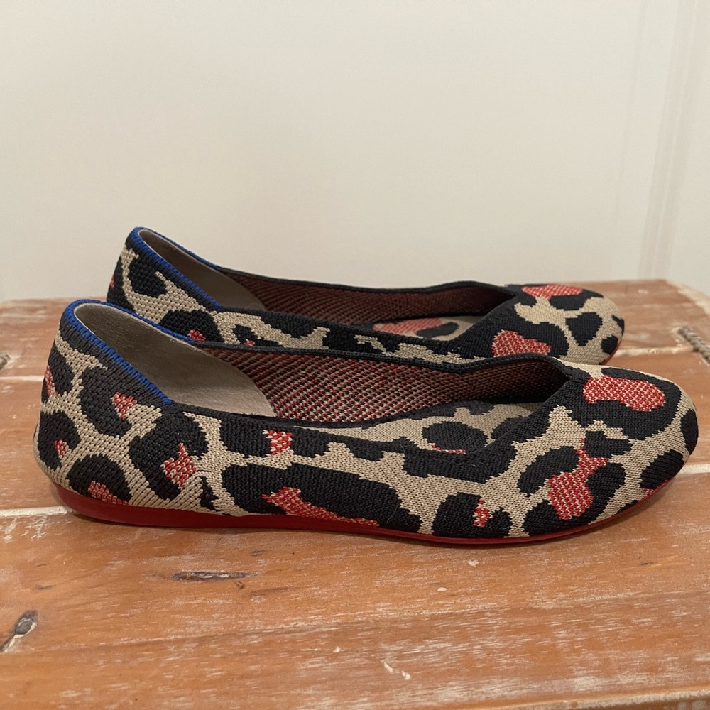 Retired Rothy’s Red Cat Flat size 6.5 - Picture 5 of 6